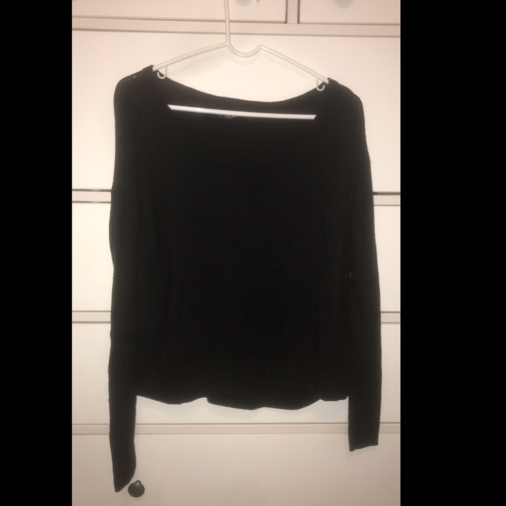 Black sweater